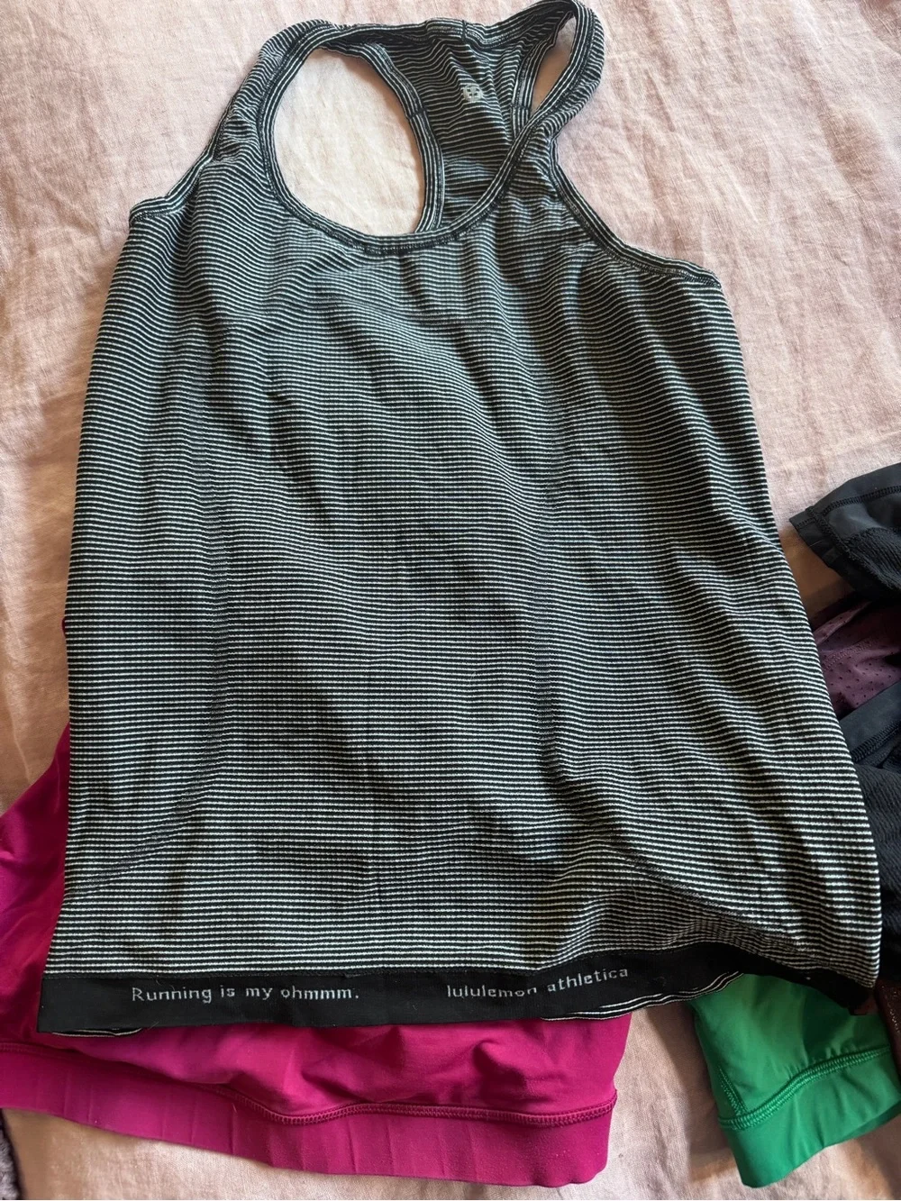 lululemon athletica sports bras, tops and skort